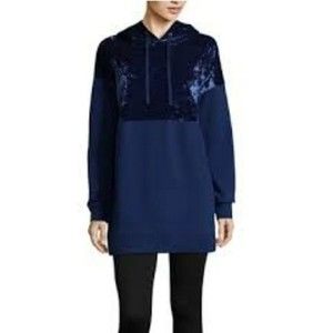 Flirtitude Active Sapphire‎ Blue Hoodie Top